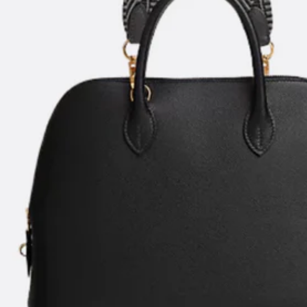 Schultertasche mit Lederriemen - BloxBag
