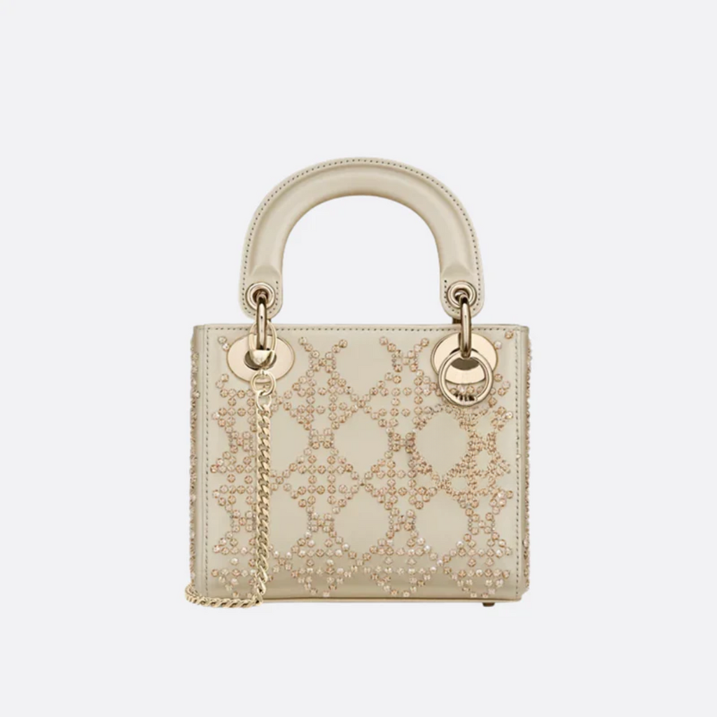 Mini Tasche mit Perlenstickerei - BloxBag
