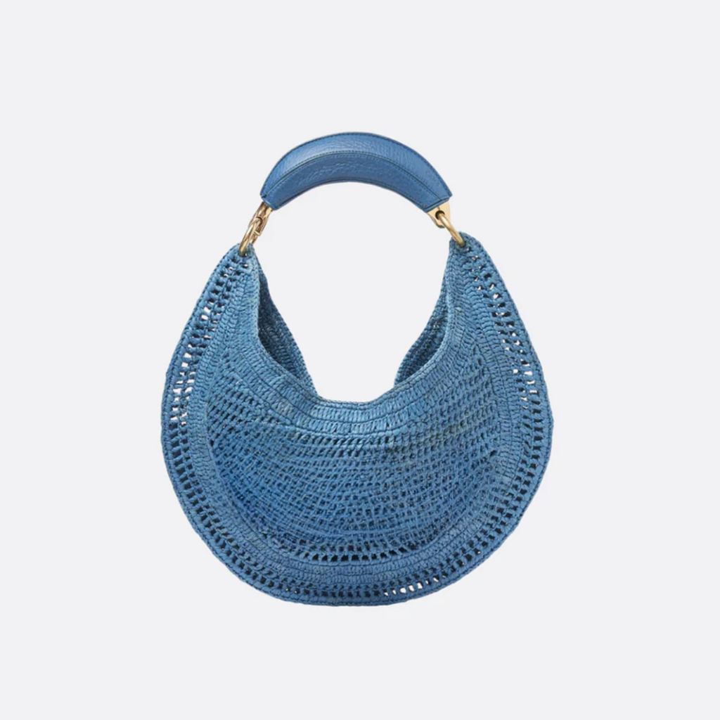 Raffia-Schultertasche - BloxBag