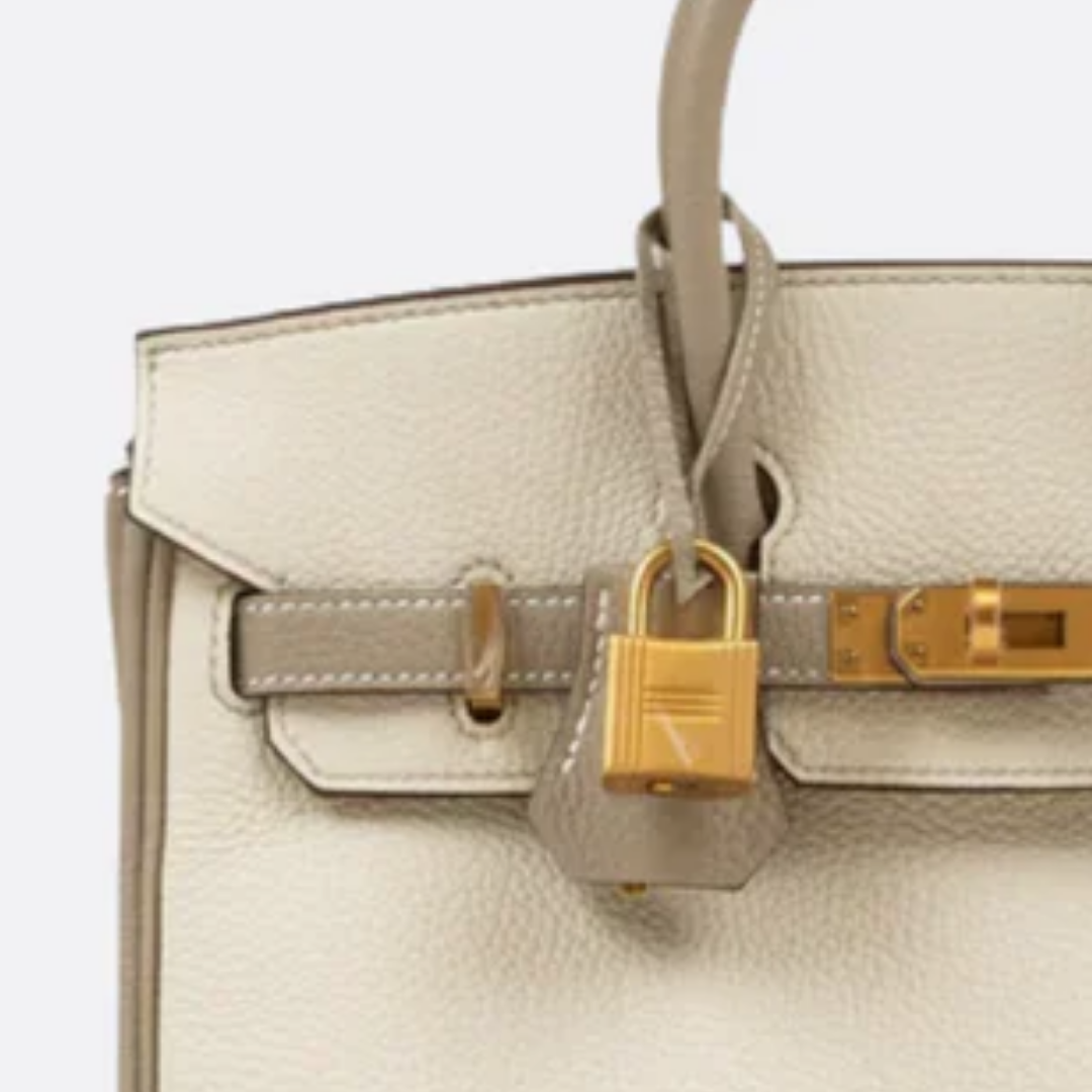 Klassische Lederhandtasche - BloxBag