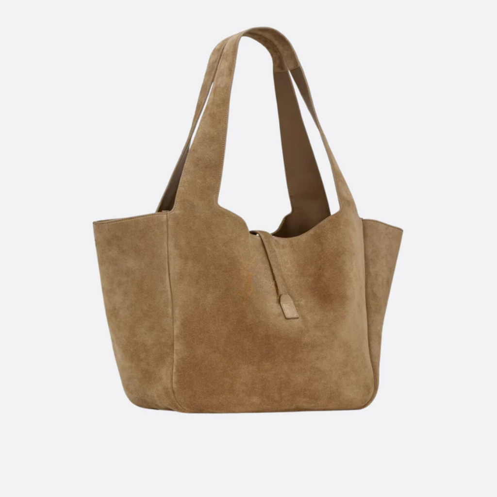 Veloursleder-Schultertasche - BloxBag